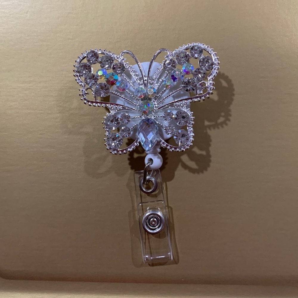 Butterfly ID Badge Reel